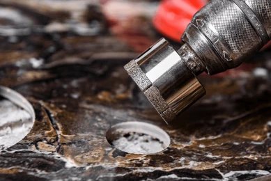 KCDC team performing concrete diamond core drilling in Dubai, UAE