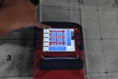 Concrete scanning for embedded utilities and rebar in UAE