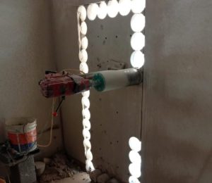 KCDC team performing concrete diamond core drilling in Dubai, UAE KCDC team performing concrete diamond core drilling in Dubai, UAE