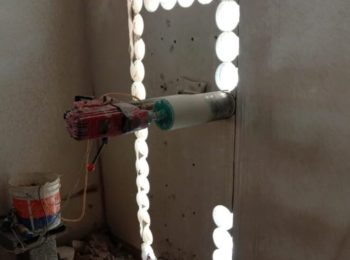 KCDC team performing concrete diamond core drilling in Dubai, UAE