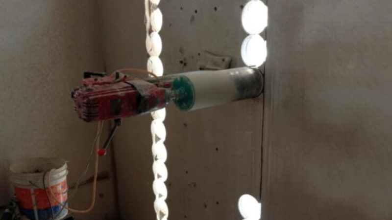 KCDC team performing concrete diamond core drilling in Dubai, UAE